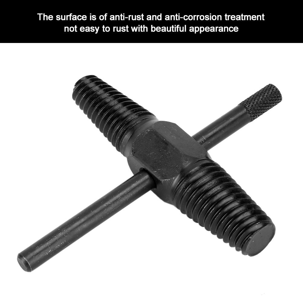 Pipe Broken Screw Extractor High Carbon Steel Double Head G12in G34in Car Repair Tool