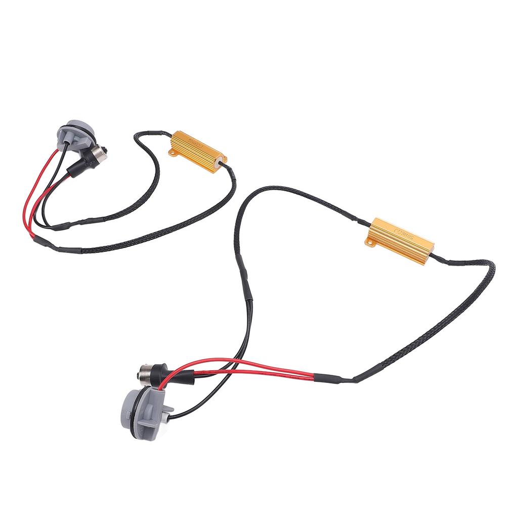 50 Вт 6 Ом LED Декодер-резистор Антимерцание Автомобильные лампы Резистор Адаптер жгута для указателя поворота Дневной ходовой свет