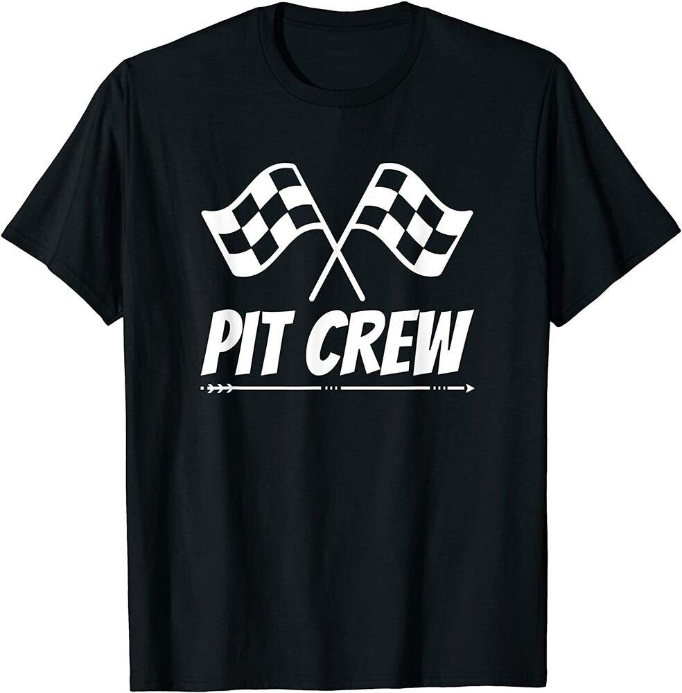 Funny Race Track Pit Crew Racing Mechanic Car Parties Unisex T-Shirt