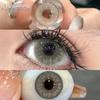 Eyeshare 1 пара новых контактных линз ALPS для глаз, цветные линзы, черные, синие, зрачки, контакты 14,5 мм