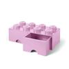 Lego Brick Drawer 8 Light Purple 40061738