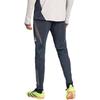 Adidas Color Block Pattern Printed Slim Fit Soccer Pants Men Bottoms Gray IT5096