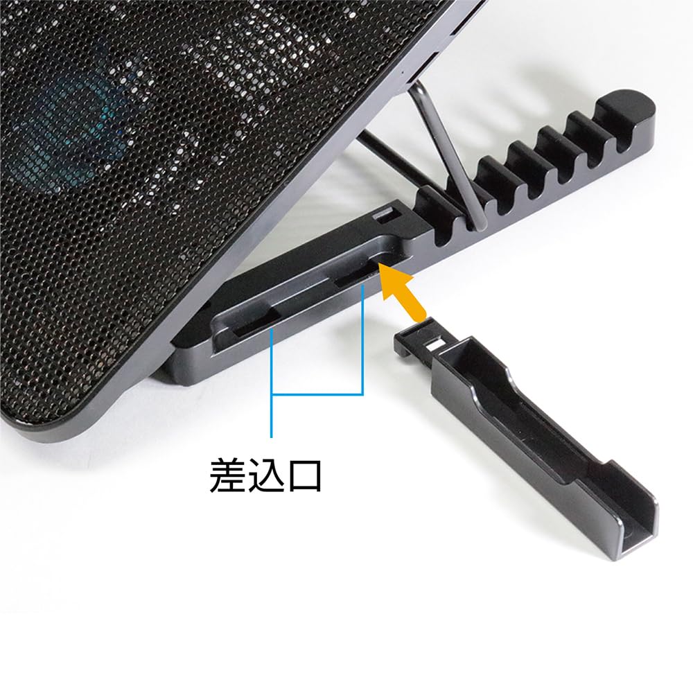 MCO Охладитель для ноутбука, 2-сторонний, 6-вентиляторный, тип полного охлаждения, Z4237