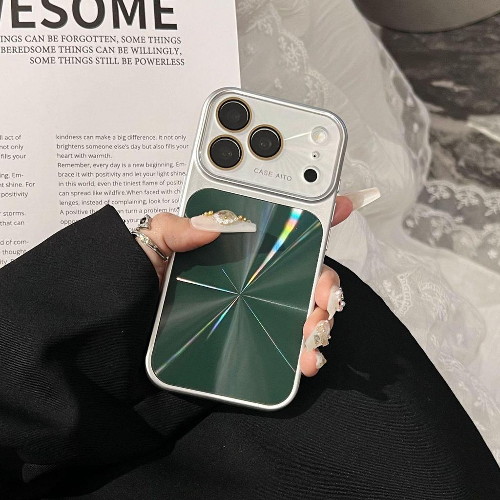 Чехол Aurora CD Pattern для iPhone 17 Pro Max для Apple 16 и 15 - Новая модель трансформируется в большое окно