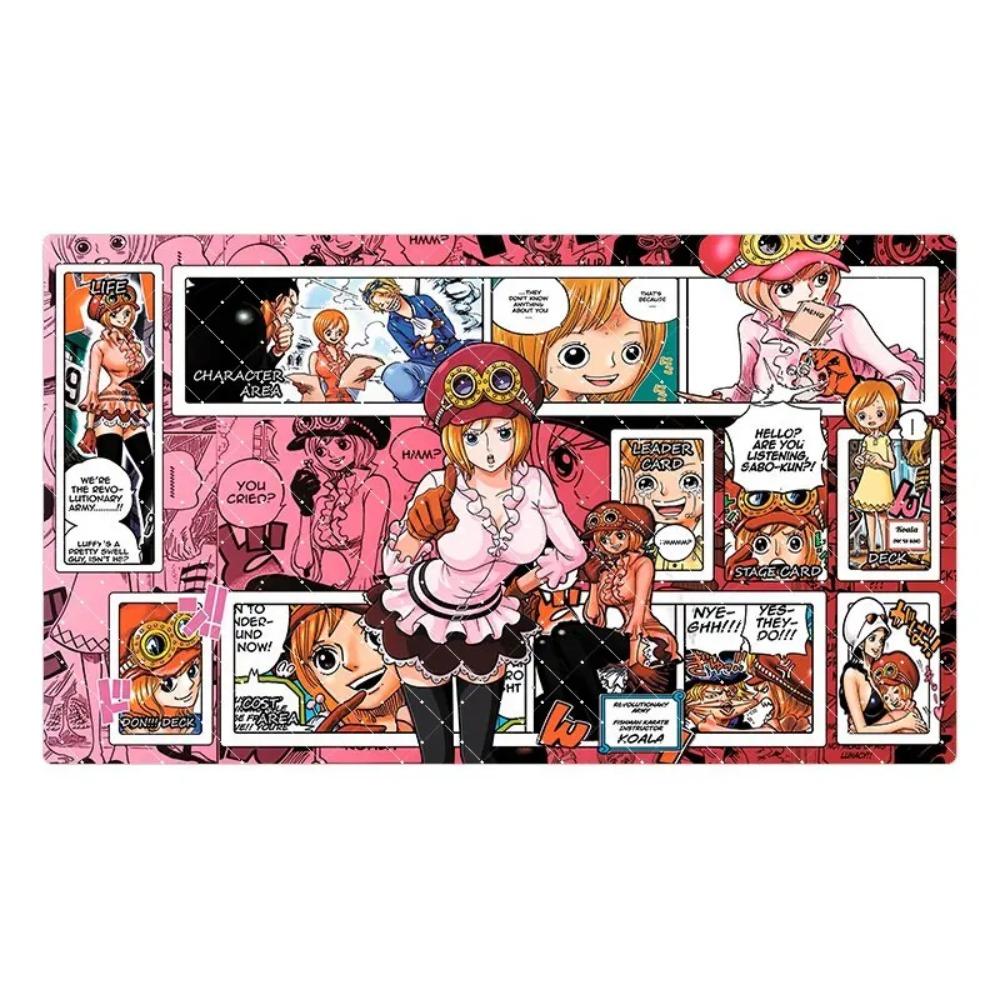 60*35*0,2 см Аниме One Piece OPCG Игровая карта Игровой коврик Новая серия комиксов Энель Эйс Ло Хэнкок Брук Бонни Коллекция Подарки Игрушки