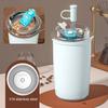 Double Drinking Travel Thermos Bottle Stainless Steel Drinking Kettle Tumbler Coffee Mug For Car