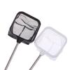 Aquarium Square Fishing Net With Suction Cup Extendable Long Handle Fishing Gear For Catching Fish Shrimp Tank Clean Accessories