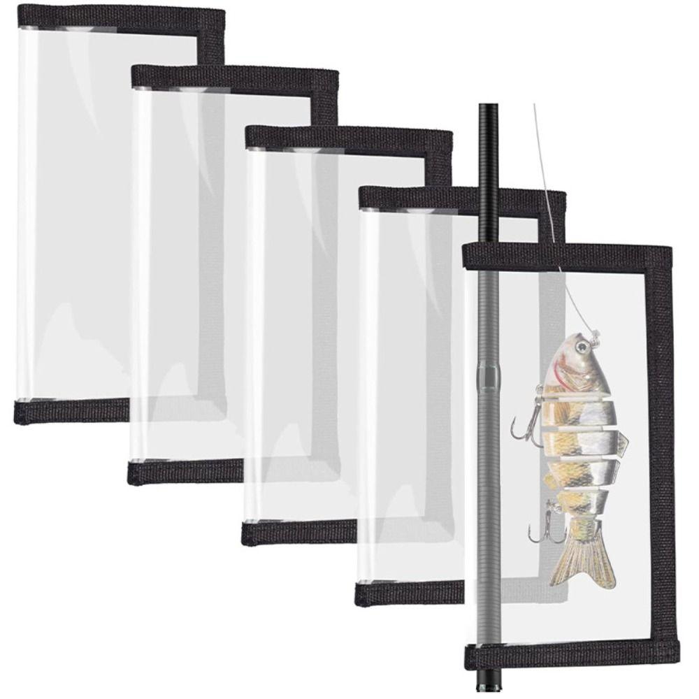 Transparent PVC Lure Bag Protective Case Hook Protective Wraps  Crankbaits Spoons