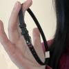 Черное ПУ Кожаное Ожерелье Чокер Для Женщин Мужчин Крутой Панк Готика Шипы Байкерский Чокер ПУ Кожаный Воротник Клепаное Рок Ожерелье