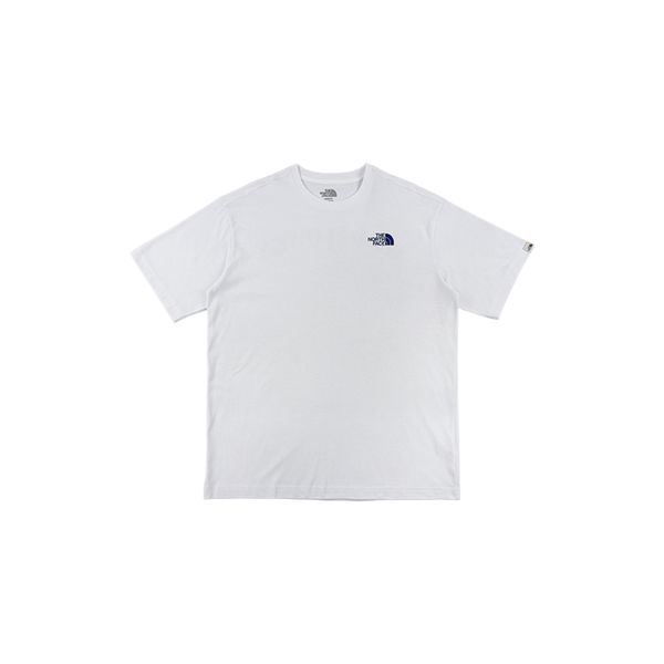 [North Face] Круглая футболка с коротким рукавом и цветочным принтом North Face Nt7ur08