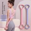 8-shaped Elastic Band Sports Workout Rubber Pull Rope Workout Gym Equipment  Yoga Training