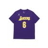 Мужская баскетбольная футболка Lakers LeBron James #6, фиолетовая CV9987-557