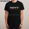 HOYT Луки для охоты LOGO Черная футболка Футболки Футболка S 2XL хлопок повседневная Смешные футболки sbz1120