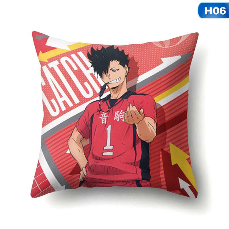 Аниме Хайкю!! Hinata Shouyou Kozume Kenma, наволочка с двусторонним принтом, волейбольная подушка для детей с героями мультфильмов, наволочка