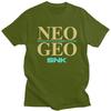 Custom Mens Retro Arcade Game Neo Geo Snk T Shirts ShortSleeve Cotton Tshirts Classic Tshirt Leisure Tees Loose Fit Clothing