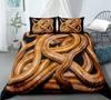 3D Snake Style Bedding Set For Bedroom Soft Duvet Cover Bedspreads For Bed Linen Comefortable Quilt And Pillowcase