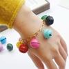 4Pcs Candy Colors Pet Colorful Bell Accessory DIY Keychain Pendants Accessories Metal Bells  Pet