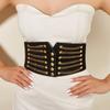 Clothing Supplies Wide Waist Belt Sweater Decorative Dress Belt Retro Chain Rivet Waistband  Women