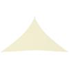 VidaXL Sunshade Sail Oxford Fabric Triangular 4x4x5.8 M Cream