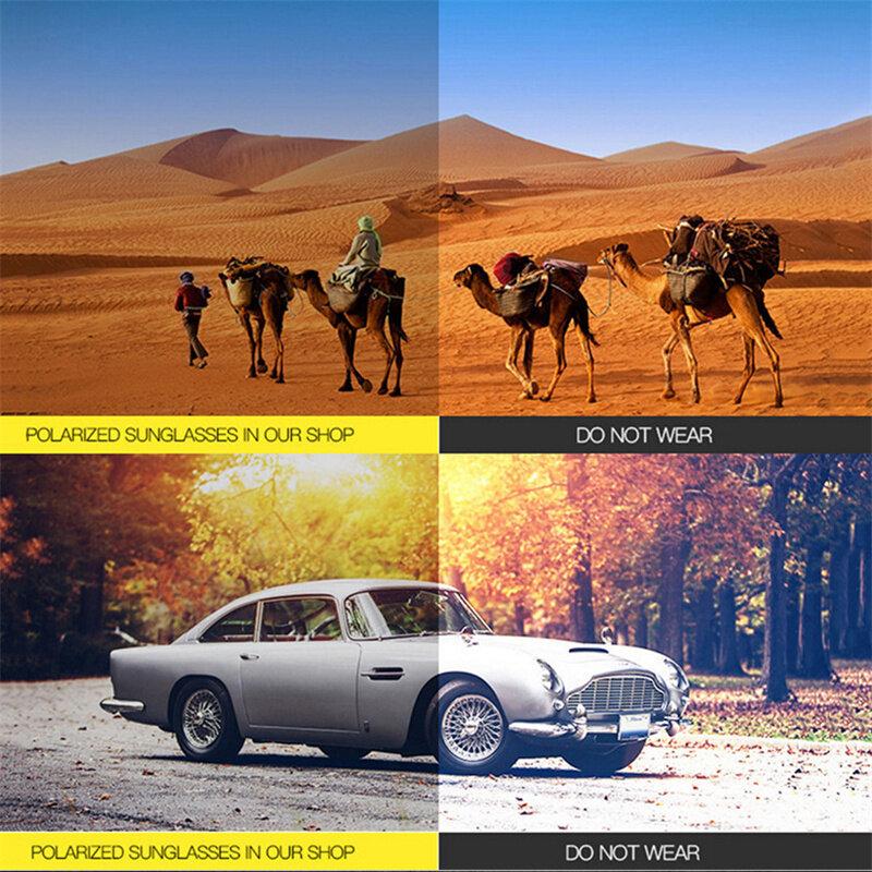 Vintage Sunglasses Men Outdoor Sports Wind Proof Sand Classic Driving Fishing Travel Sun Glasses Non Polarized Glasses