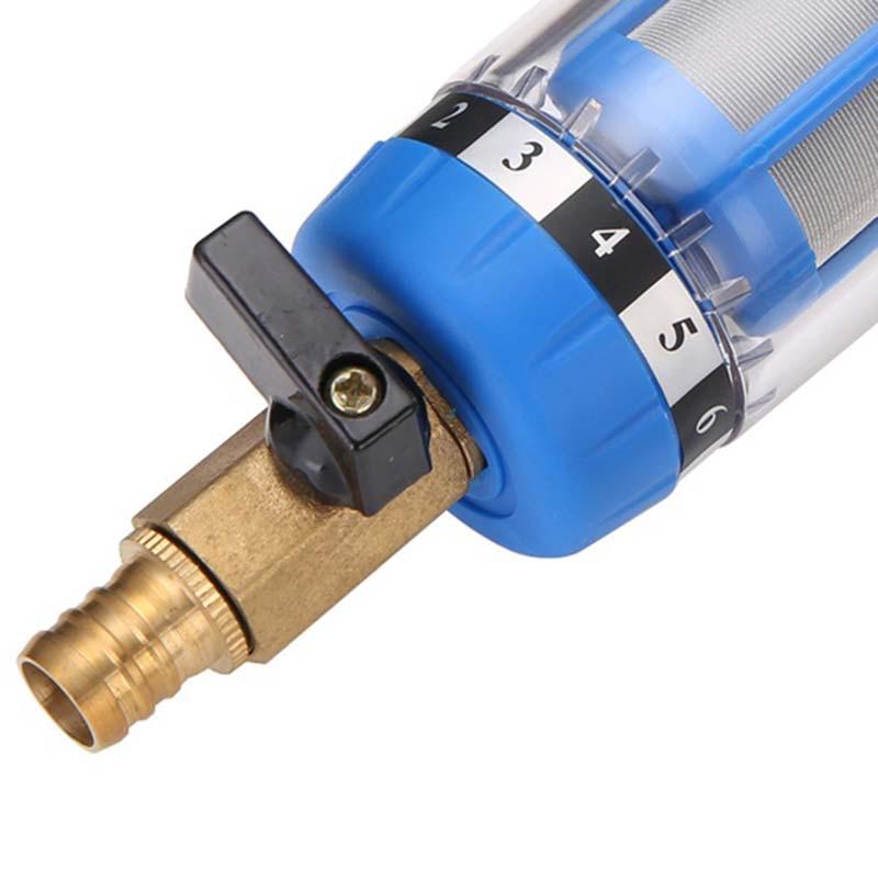 Передний очиститель Медно-свинцовый фильтр предварительной очистки Обратная промывка Удаление ржавчины Отстойная труба Центральные фильтры для воды из нержавеющей стали