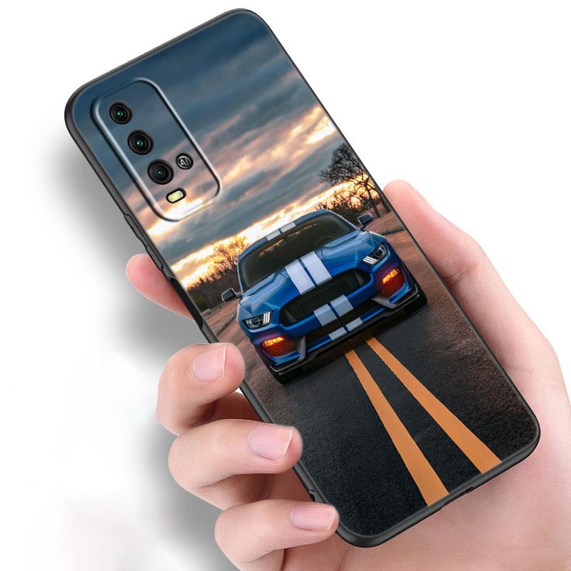 Крутой спортивный автомобильный чехол для телефона Xiaomi Redmi Note 10 9 Pro Max 10S 10T 9A 9C 9S 9T 8A 8T 8 7 Pro Мягкий черный чехол из ТПУ