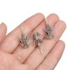 Fishing Tackle Wood Shrimp Lures Plastic Baits Octopus Squid Lure Hooks Umbrella hook Glow in Dark