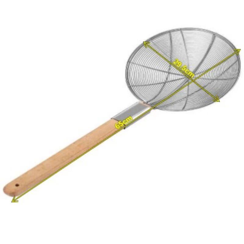 Large Stainless Steel Fine Mesh Strainer Skimmer