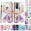 Landscape Luxury Painted Leather Case Wallet Book Style Cover for Vivo Y20,Y35,Y51A,Y56,V27,Y78,V29,Y27,Y33S,Y19,V29E,Y17S,Y30,S19...