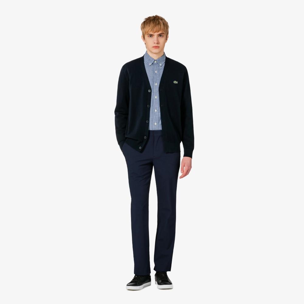 [lacoste] Men's Chambray Stripe Shirt CH357E-56GAEY