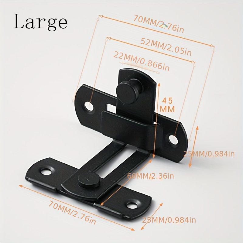 90-градусные защелки из нержавеющей стали, дверные цепи, защитные замки, инструменты, оборудование