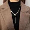 Zircon Necklace Micro Setting Collar Decoration Men Women Jewelry Gift  Party