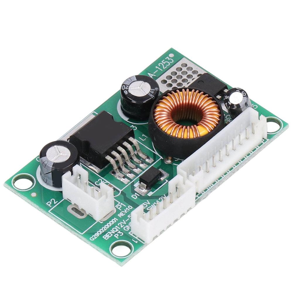 2Pcs Voltage Converter Module PCB LCD Power Supply Board with 3 Interface 12V To 5V 3.3V