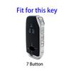 7 Buttons Soft TPU Car Key Case Cover for Kia K5 K3 K4 Sportage Carnival Sedona Auto Shell Fob Holder Protector Accessories