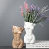 Nordic Style Simulated Flower Ceramic Vase Creative Desktop Decoration Flower Ornament