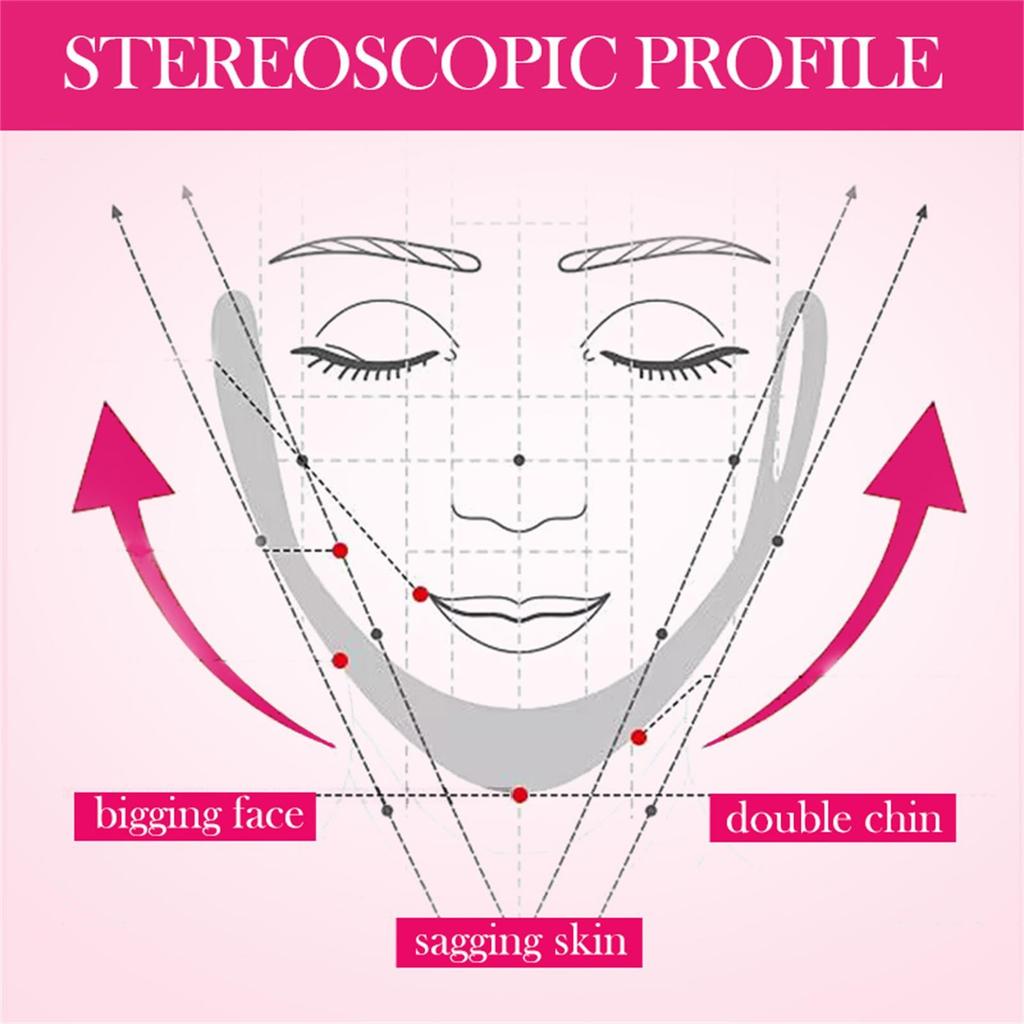 Подтягивающая и укрепляющая V-образная маска для лица, увлажняющая и питательная маска для кожи 5 мл