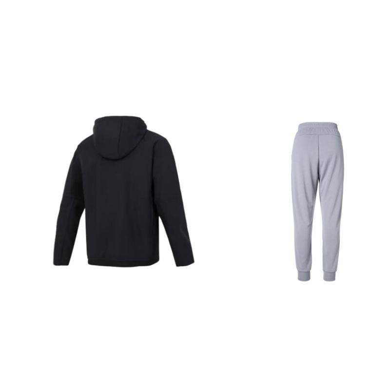 Under Armour Водонепроницаемая теплая куртка свободного кроя и эластичные длинные брюки, повседневный спортивный комплект унисекс, верхняя одежда 24600408-001+23600704-014