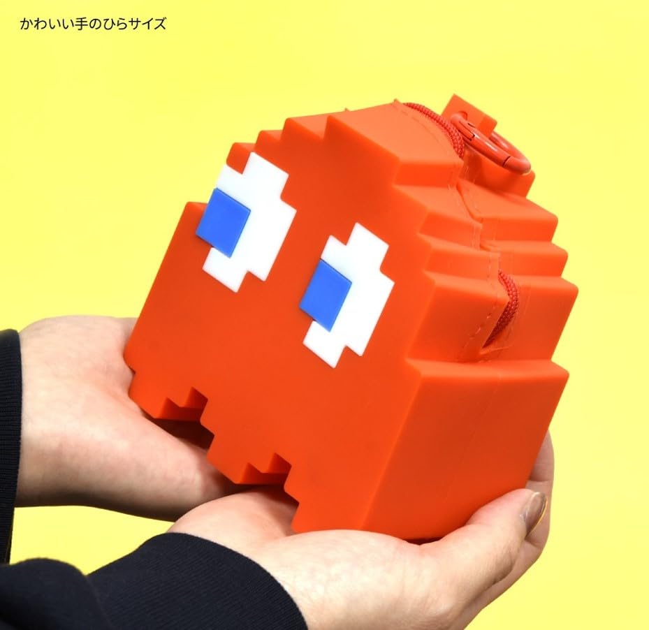 Shadow Labyrinth PS5 Silicone Figure Pouch Original Digital Wallpaper - & Pac-Man (Blinky) [Bonus]