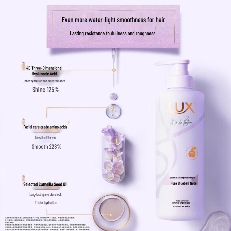 LUX Bluebell Essential Oil Fragrance Shampoo