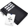 20 шт., чехол для RFID-карты, блокирующий бесконтактный протектор, дебетовый кредит