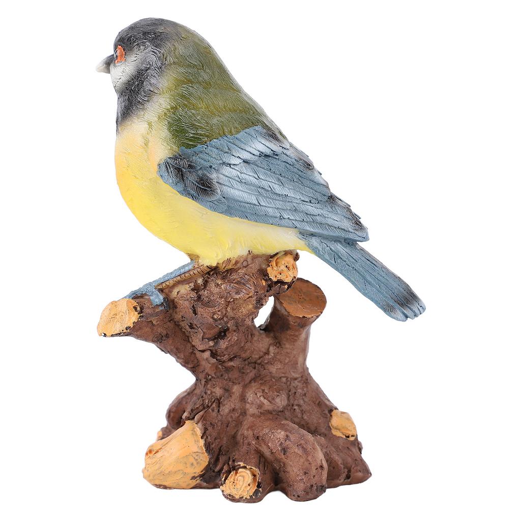 Garden Bird Statue Sculpture Decoration Animal Bird Figurine for Indoor Outdoor Backyard Yard Porch Patio Home Shelf Decor Bird Ornament