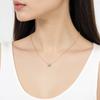 Hermes Mini Pop H Necklace Pendant Bubble Green Women necklace Rose-Gold H147992FO17