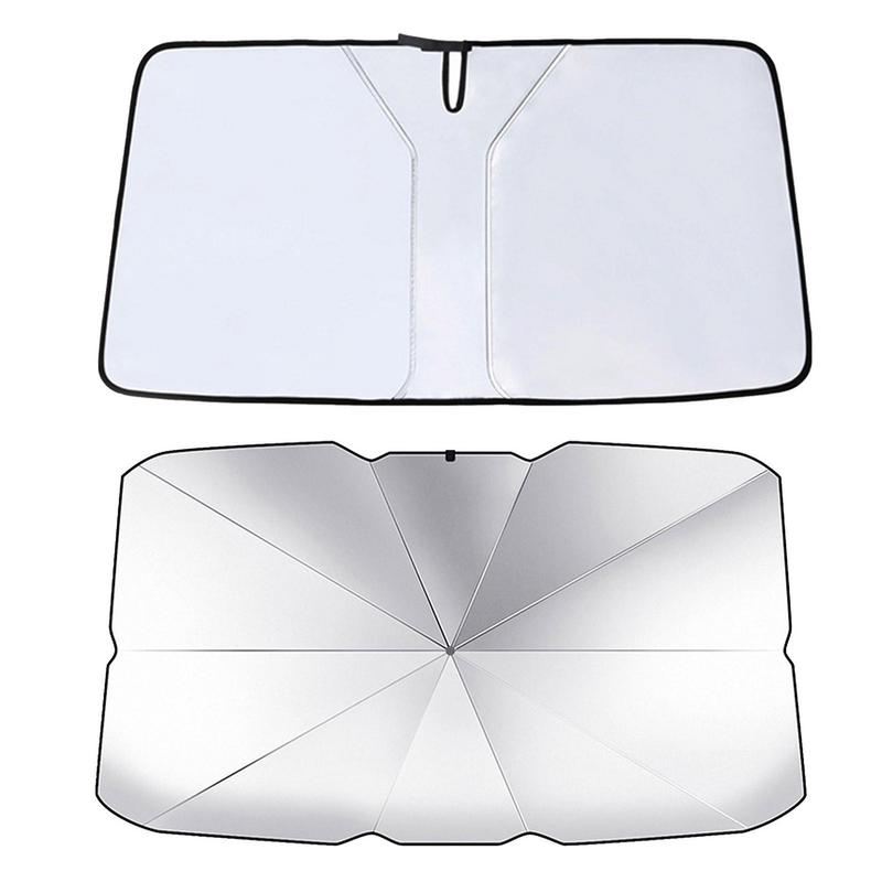 Солнцезащитный козырек на лобовое стекло автомобиля, зонт от солнца, защитный козырек на лобовое стекло автомобиля, зонт от солнца, термостойкий, складной козырек от солнца