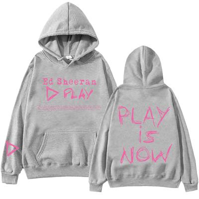 Худи Ed Sheeran Play Is Now для мужчин и женщин, пуловеры в стиле Харадзюку, толстовка, подарок