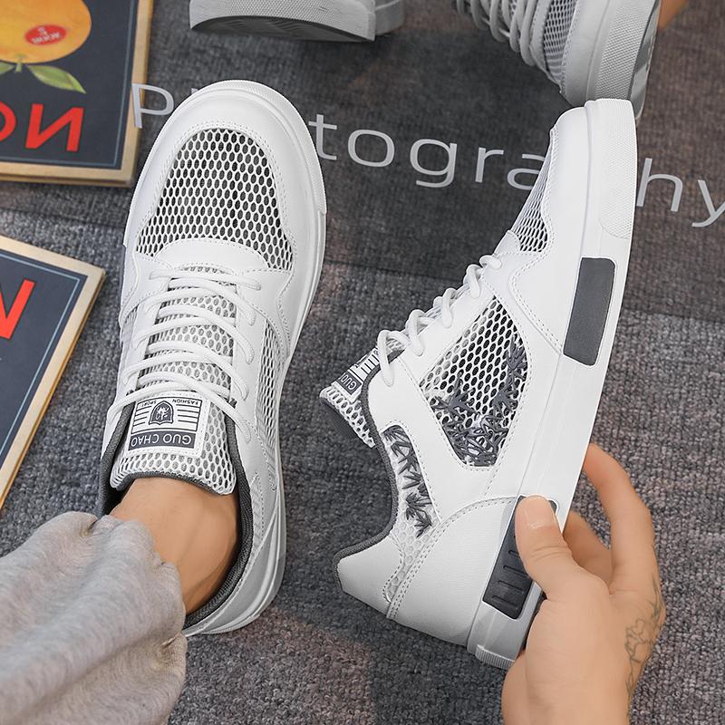 Мужская спортивная обувь, летняя повседневная обувь для скейтбординга, кроссовки для бега больших размеров, обувь для студентов