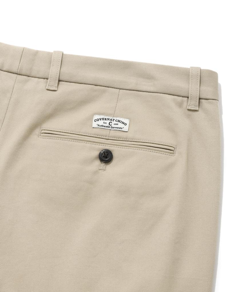 COVERNAT Straight Chino Pants Beige