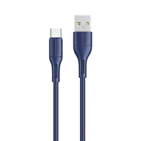 Kabel USB-C USAMS 1m Szybkie ładowanie Niebieski