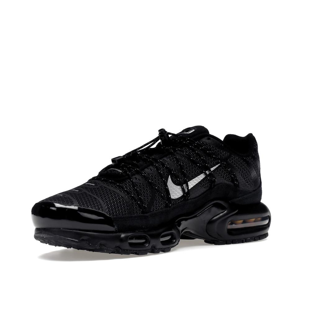 Nike Air Max Plus Utility Black Metallic Silver Мужские кроссовки Белые FD0670-001
