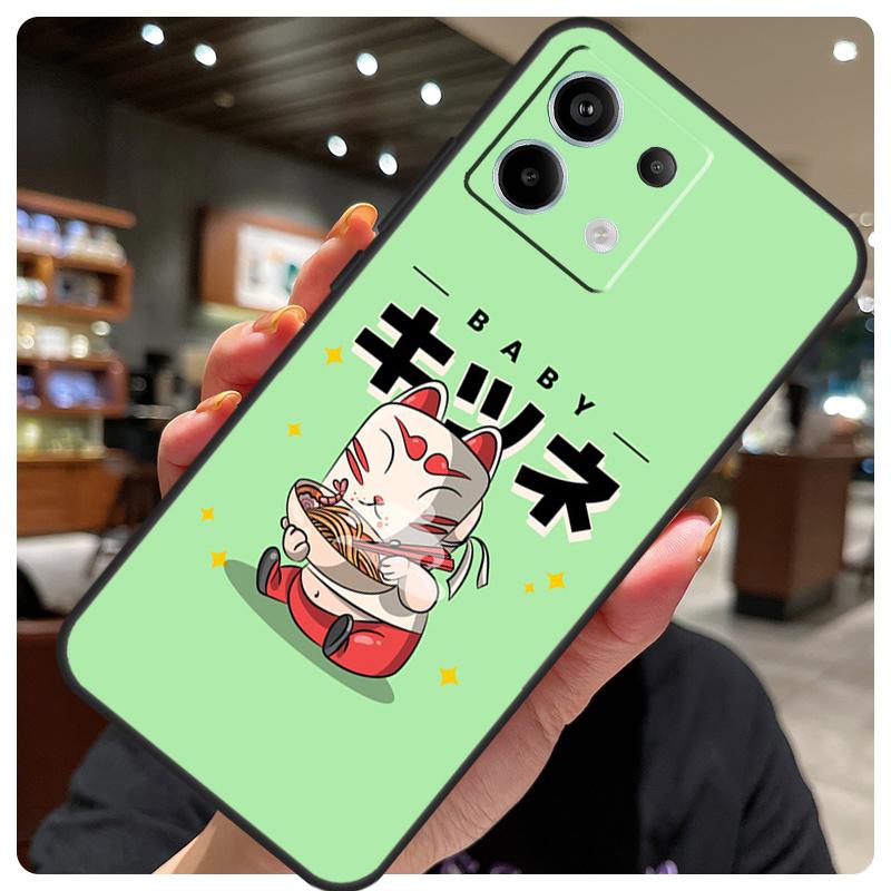 Чехол для любителей рамена для Xiaomi Redmi Note 12 9 10 11 13 14 15 Pro Plus Чехол для Redmi 13C 12C 10C 14C 15 C