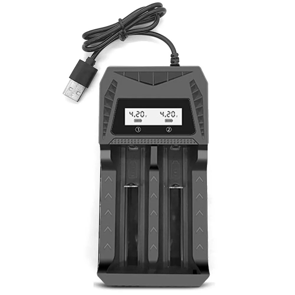 Intelligent LCD Lithium Battery Charger Fast Charging Battery Adapter Battery Charging Base